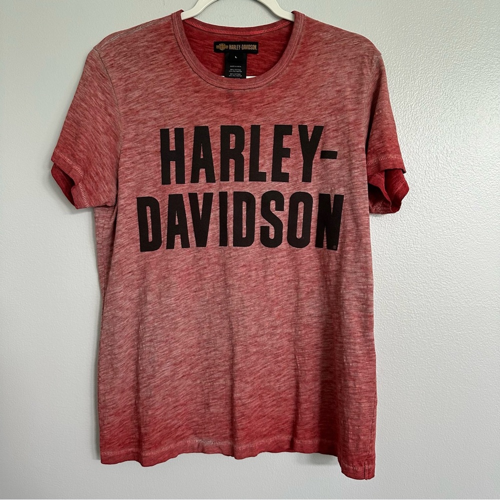 Harley-Davidson Women's Jersey Applique Tee - Picture 2 of 6